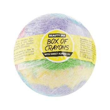 Бомбочка для ванны с маслом сладкого миндаля Beauty Jar