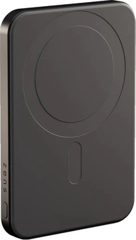 Powerbank Zens Slim Qi2 Aluminium 5000mAh Czarny (8720618634665)