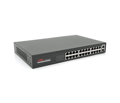 Коммутатор 24х портовый PoE комутатор ONV-H1024PLS