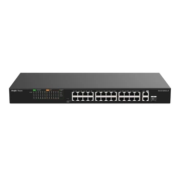 Коммутатор 26 портов неуправляемый Ruijie Reyee RG-ES126FGS-LP PoE