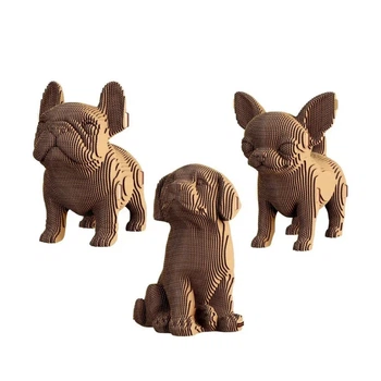 Картонный конструктор 3D Puzzle "PUPPIES TRIO" CARTPUPPIES 227 деталей