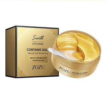 Гідрогелеві патчі під очі ZOZU Golden Eye Mask із золотом, гіалуроновою кислотою та ніацинамідом, 60 шт. / 30 пар, 80 г