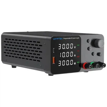 Блок живлення лабораторний Wanptek TPS3010, 30V, 10A, 300W, імпульсний, з цифровою індикацією (V/A/W), USB A/Type-C