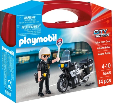 Конструктор Playmobil Поліцейська скринька 13 деталей (5648) (4008789056481)