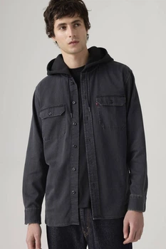 Мужская джинсовая куртка Levi's 50(L) Чёрный (149399)