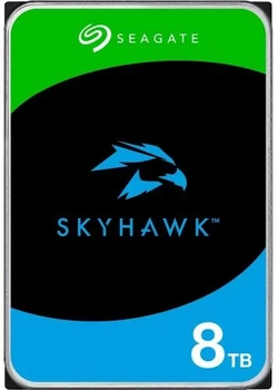 Жесткий диск 3.5" 8Tb Seagate SkyHawk, SATA3, 256 Мб, 5400 об/мин (ST8000VX010)
