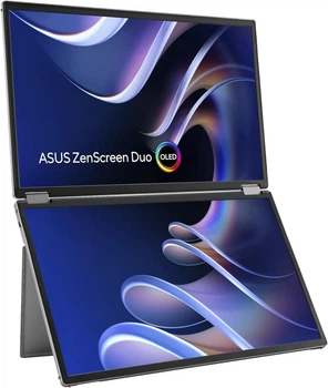Монитор 2x14" ASUS ZenScreen DUO MQ149CD Portable (90LM0AKV-B01N70) 1920x1200 (FullHD 16:10) OLED 60 Hz