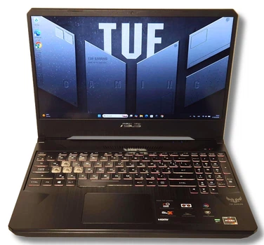 Ноутбук игровой ASUS TUF FX505DT IPS Ryzen 5 3550H 16/512 Гб GTX 1650 4Гб б/у