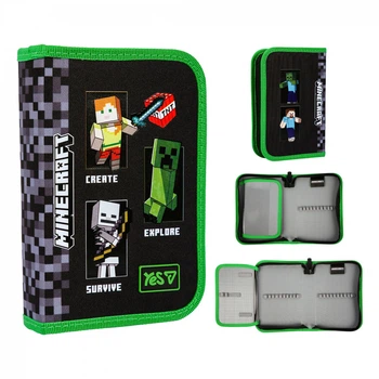 Пенал твердий Yes HP-03 одинарний з клапаном Minecraft Reality (533733)