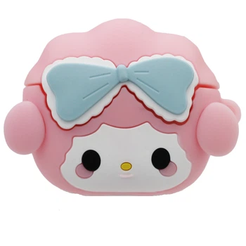 Чохол для гарнітури 3D AirPods 4 Sanrio Pink