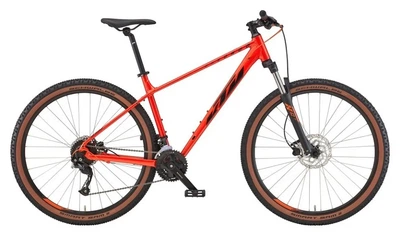 Велосипед KTM CHICAGO 271 27.5 " рама M / 43, помаранчевий (чорний), 2022 (SPT_22811143)