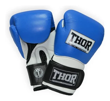 Рукавички боксерські THOR PRO KING 16oz / PU / синьо-біло-чорні (SPT_8041/03(PU) B/Wh/Bl 16 oz.)