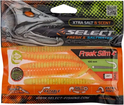 Силикон Select Freek Slim 4"" #247 (5 шт / уп)