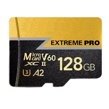 Micro sd карта памяти флешка флеш-карта 128 ГБ Seuno extrim pro золотистая (kard-128)