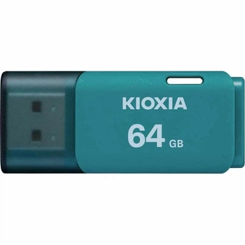 Флешка USB накопитель (Toshiba) Kioxia U202 64 ГБ USB 2.0 Light blue тех.пак