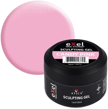 Гель моделирующий 07 Candy Pink Sculpting Gel Atica, 30 мл