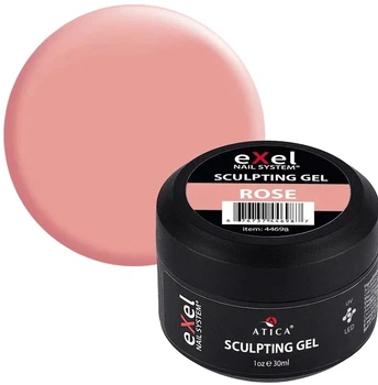 Гель моделирующий 04 Rose Sculpting Gel Atica, 30 мл
