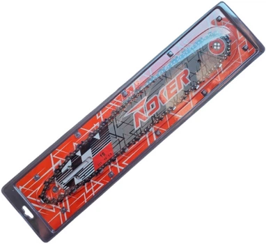 Комплект Шина 35 см NOKER PRO (14") 52 зв 1.3 толщ 3/8 шаг + Цепь 52 зв 4 заклёпки