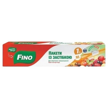 Пакеты-слайдеры для хранения и замораживания FINO 1 л - 528935