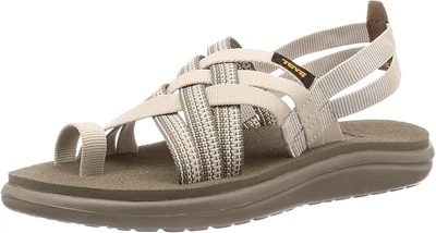 Жіночі сандалі TEVA Voya Strappy 1092554 босоніжки легкі на літо бежеві Розмір 38