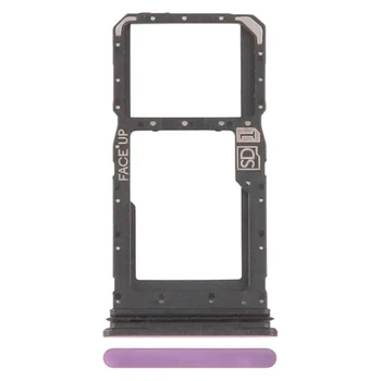 Держатель SIM-карты Motorola Moto G86, С разъемом на карту памяти, Фиолетовый - 736365