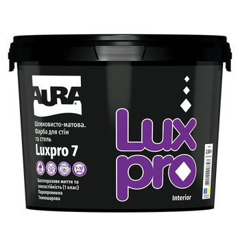 Краска для стен и потолков Aura Luxpro 7 TR NEW 2,25л