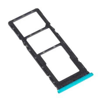 Держатель SIM-карты Infinix Smart 9, С разъемом на карту памяти, Зеленый - 736360