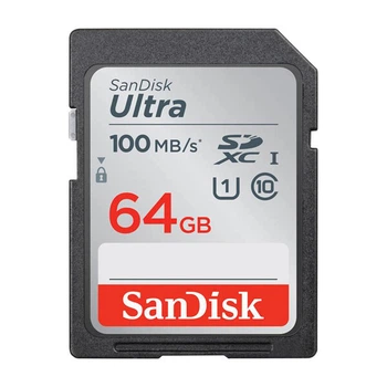 Карта пам'яті SanDisk SDXC Ultra UHS-1, 64 Гб. - 227866