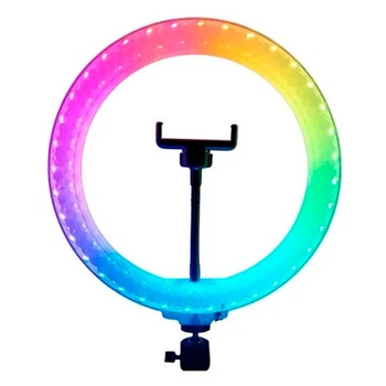 Кольцевая лампа RGB Crystal 3D-26, Прозрачный - 444563