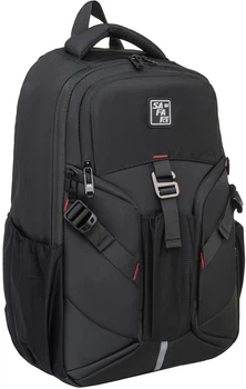 Рюкзак Safari 2 відділення 45x32x18 см 850 г Чорний (26-352L-2) (8591662063523)
