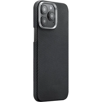 Чехол на Apple iPhone 14 Pro Max / для айфон 14 про макс с функцией магсейф MagSafe Black Carbon Protection Slim