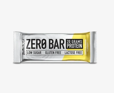 Протеиновый батончик Zero bar, Biotech, шоколад-банан, 50 г