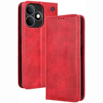 Чохол-книжка Deexe Retro Style для Realme Note 80 - Red