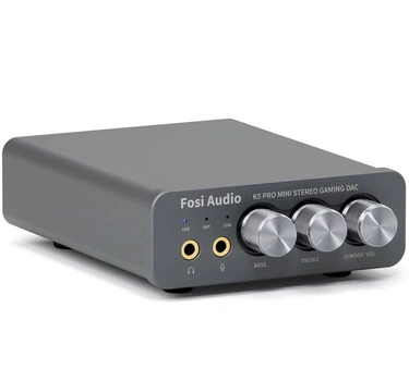 ЦАП з підсилювачем для навушників Fosi Audio K5 Pro
