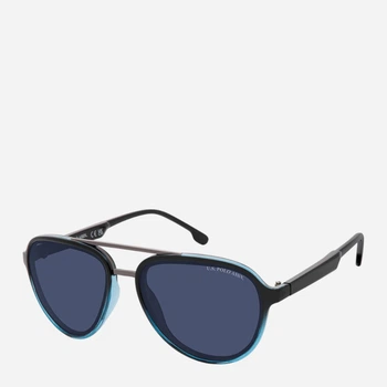 Солнцезащитные очки мужские U.S. Polo Assn 406116675 Черный/Синий (1159865449)