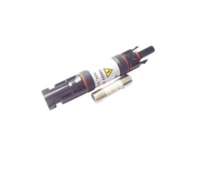 Коннектор MC4 с предохранителем 15A 1000V DC, PV Fuse Connector Inline IP67, для солнечных панелей