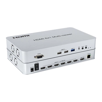 Многоканальный коммутатор PowerPlant HDMI 6x1 Multi-viewer 1080p (HDSW6-Q) 5152113
