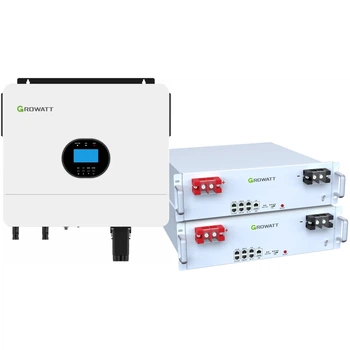 Система хранения энергии Growatt SV-1GR6K1-LGR10K1-1 6kW 10.2kWh 2BAT LiFePO4 6000 циклов (SV-1GR6K1-LGR10K1-1)