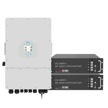 Система хранения энергии DEYE SUN-8K-SG01LP1-EU-2GS9.6K-LFP 8kW 9.6kWh 2BAT LiFePO4 6500 циклов