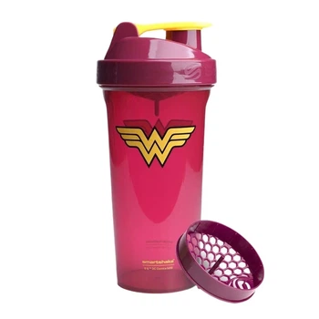 Шейкер спортивный SmartShake пластик 800 мл Бордовый
