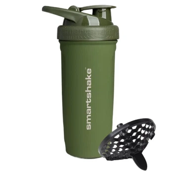 Спортивный шейкер SmartShake нержавеющая сталь 900 мл зеленый
