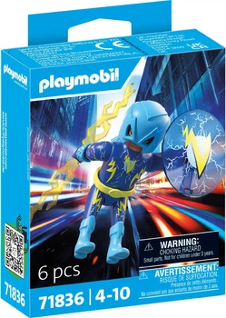 Набір іграшок Playmobil Hero Blue Voltage - Громовий герой 6 деталей 71836 (4008789718365)