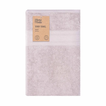 Полотенце банное махровое Ardesto SuperSoft ART2270NSP 70х140 см холодно бежевое 5211658