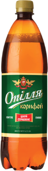 Упаковка пива Опілля Корифей Світле фільтроване 4.2% 1 л х 6 шт (4820158670025)