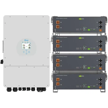 Система зберігання енергії DEYE SV-1DE12K1-LEC20K1-1 12kW 20.5kWh 4BAT LiFePO4 ≥6000 циклів (SV-1DE12K1-LEC20K1-1)