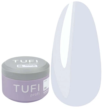 Гель для наращивания TUFI profi Builder Gel №01 Clear 30 мл прозрачный