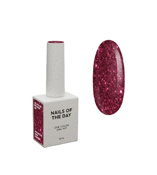 Гель-лак світловідбиваючий Nails Of The Day Red Mary №168 10 мл