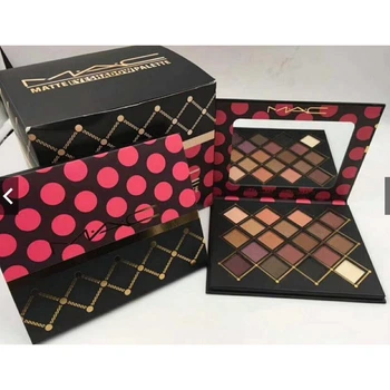 Палетка тіней для повік M·A·C Matte Eyeshadow Palette 18 відтінків MNS-18