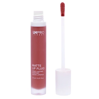 LN PRO Рідка матова помада для губ Matte Lip Fluid № 101 (ліловий крем) 6.5 мл