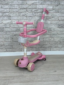 Самокат дитячий 5в1 i-Trike JR3-168-5С-P